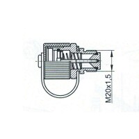 21520152 - BEKA MAX - Central lubrication - Adapter for filling connections - straight - with non-return valve