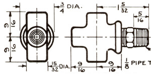 Bijur Delimon B6550 - Bijur Delimon Dosing element FTB 3/0 - 0,185 ccm - at 5 bar - 100 Cst