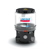 644-40951-3 - Lincoln Progressiv pump P203 - 4XLBO-600-AC-D1PF00NK-M08A - 110 up to 260V AC - 350 bar - Reservoir: 4 Liter (Cover, Fill level monitoring) - Thread: G1/4